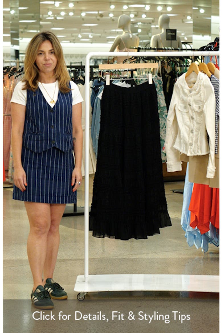 Lotus Tiered Maxi Skirt video
