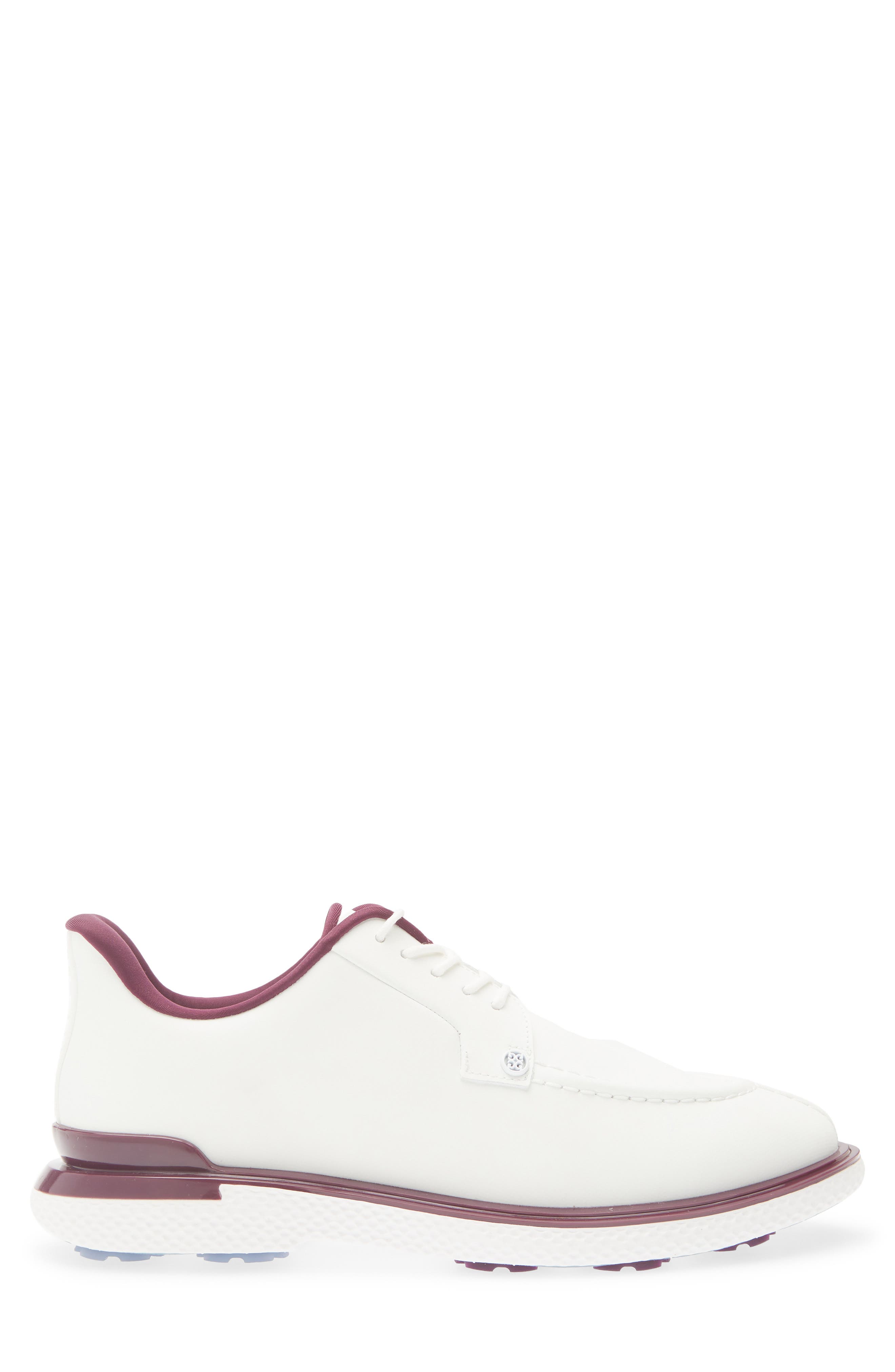 Gallivant2r Split Toe Golf Shoe, Alternate, color, SNOW / DARK PLUM
