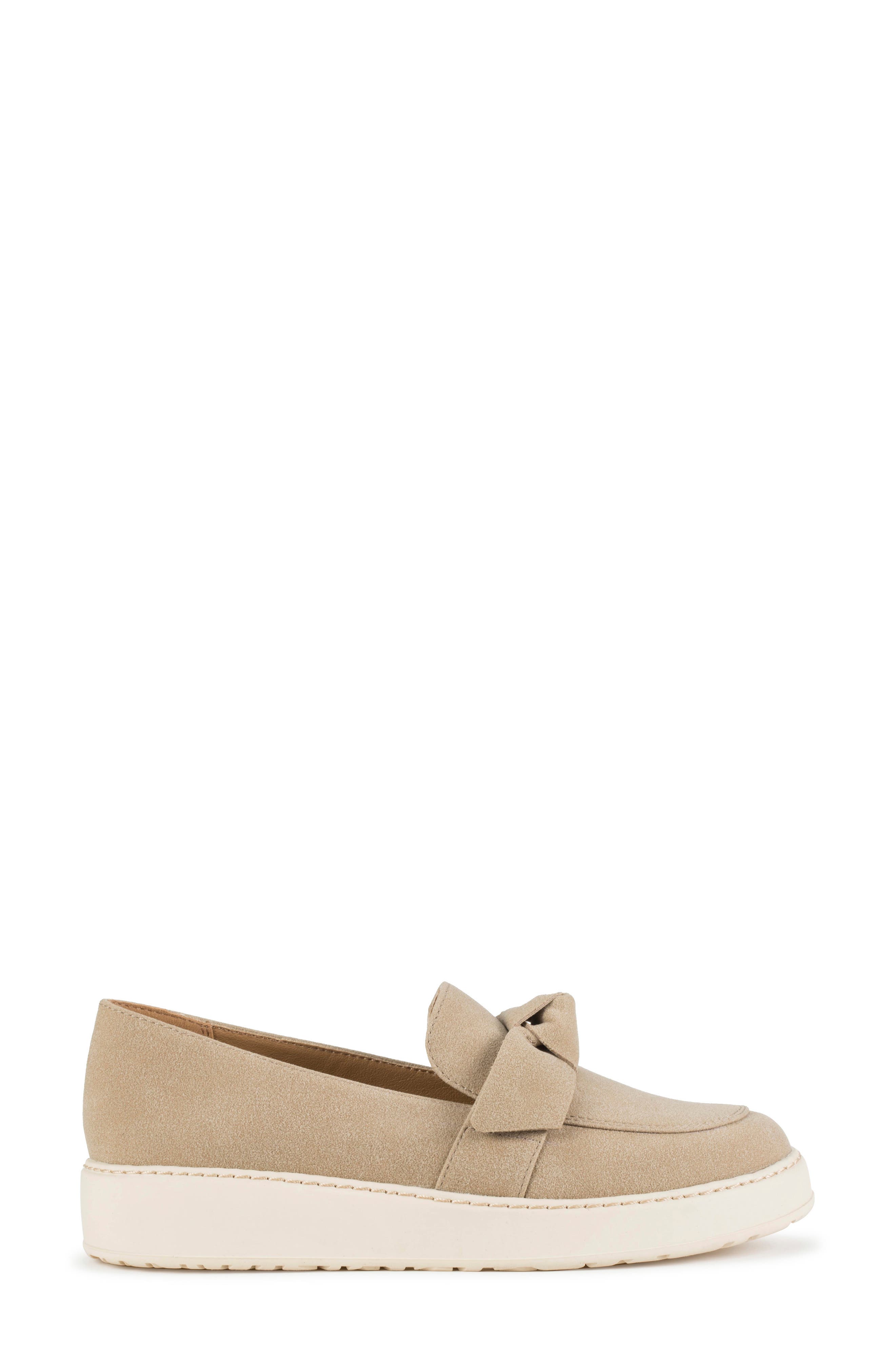Ferdana Moc Toe Slip-On Loafer, Alternate, color, TAUPE