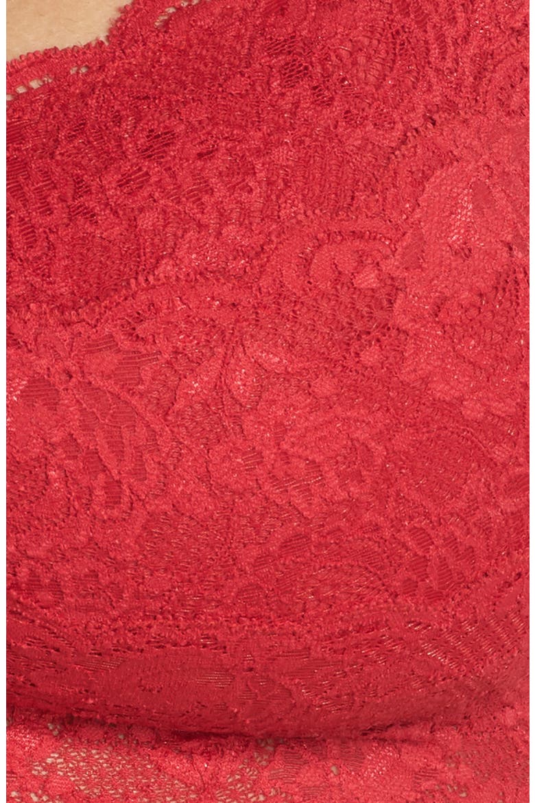 Never Say Never Soft Cup Nursing Bralette, Alternate, color, MYSTIC RED