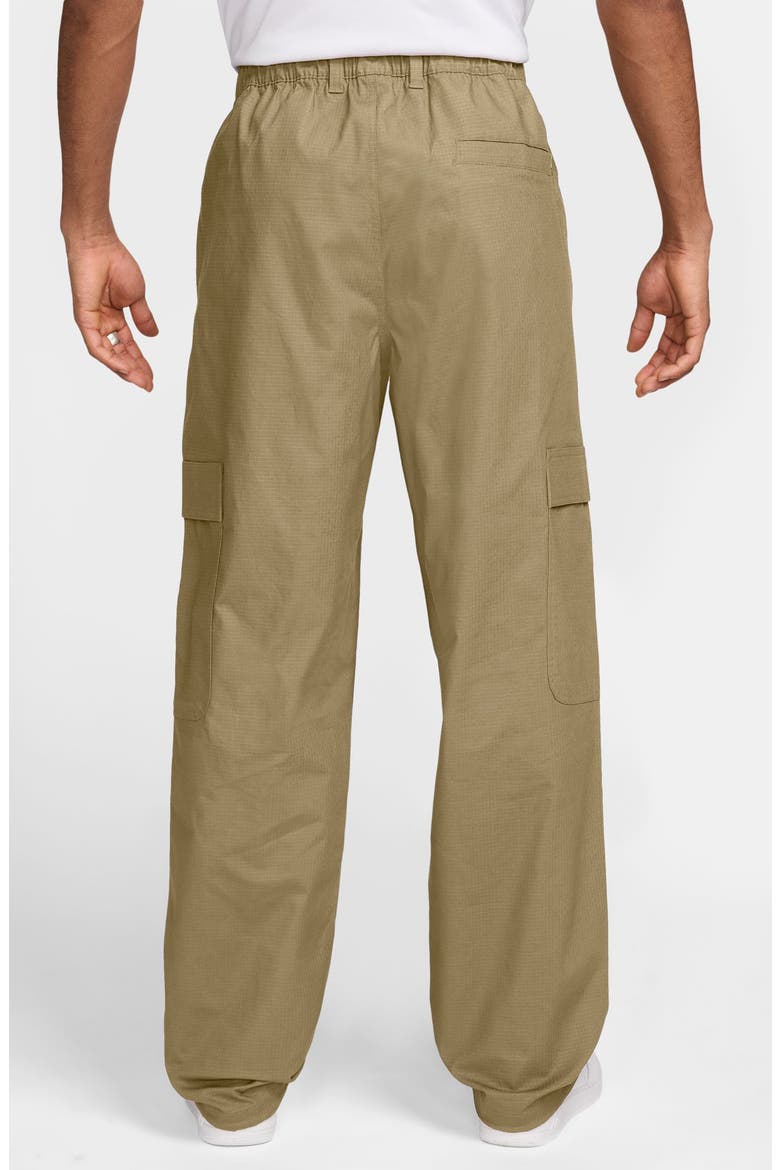 Sportswear Club Stretch Cotton Ripstop Cargo Pants, Alternate, color, PARACHUTE BEIGE/ WHITE