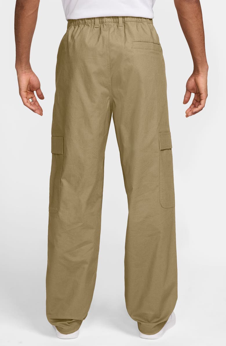 Nike Sportswear Club Stretch Cotton Ripstop Cargo Pants, Alternate, color, Parachute Beige/ White