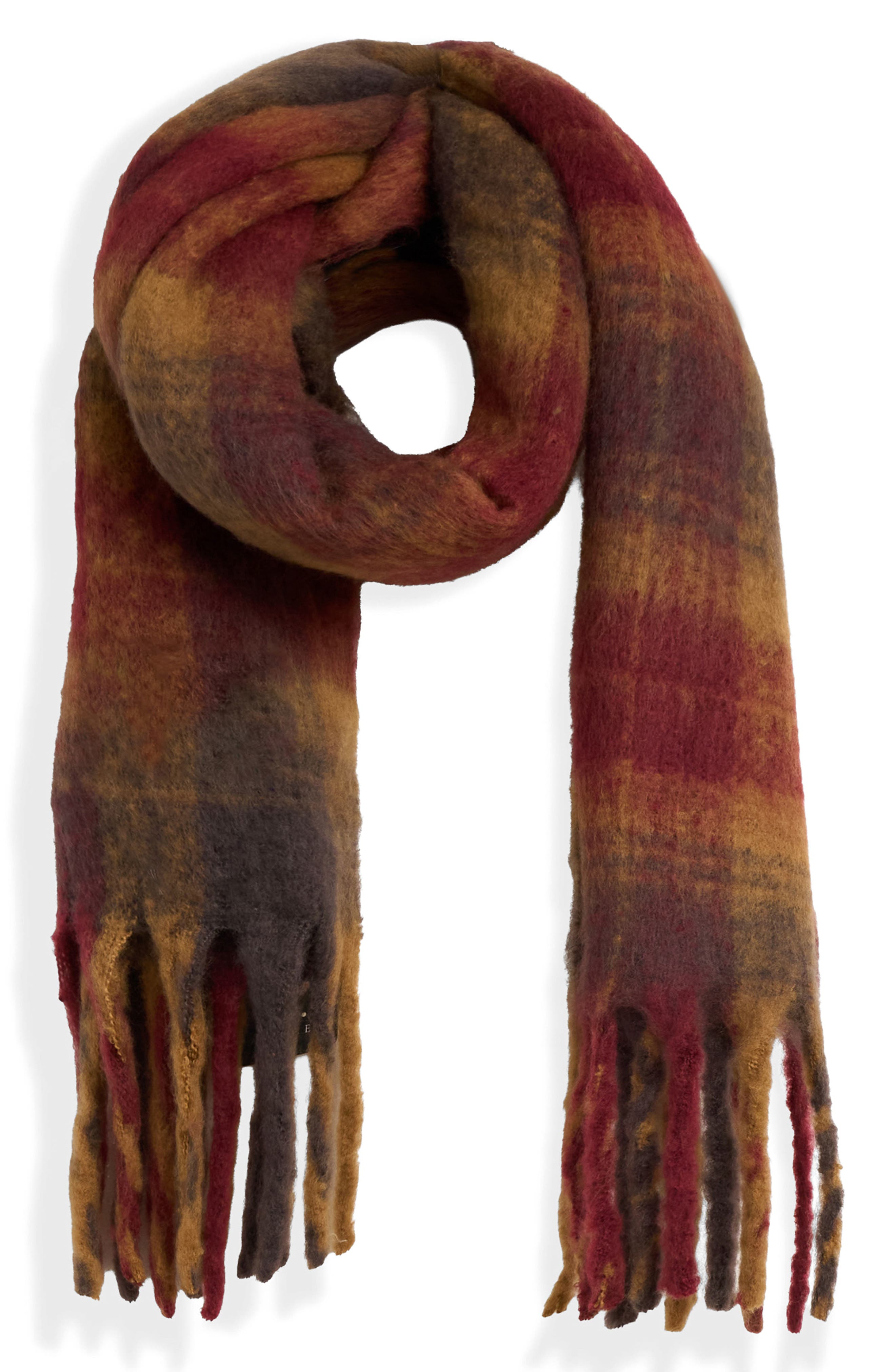 Joan Plaid Scarf