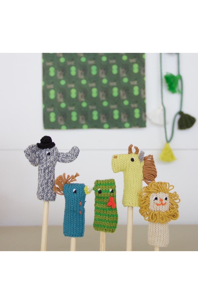 blabla Set of 5 Jungle Finger Puppets, Alternate, color, 