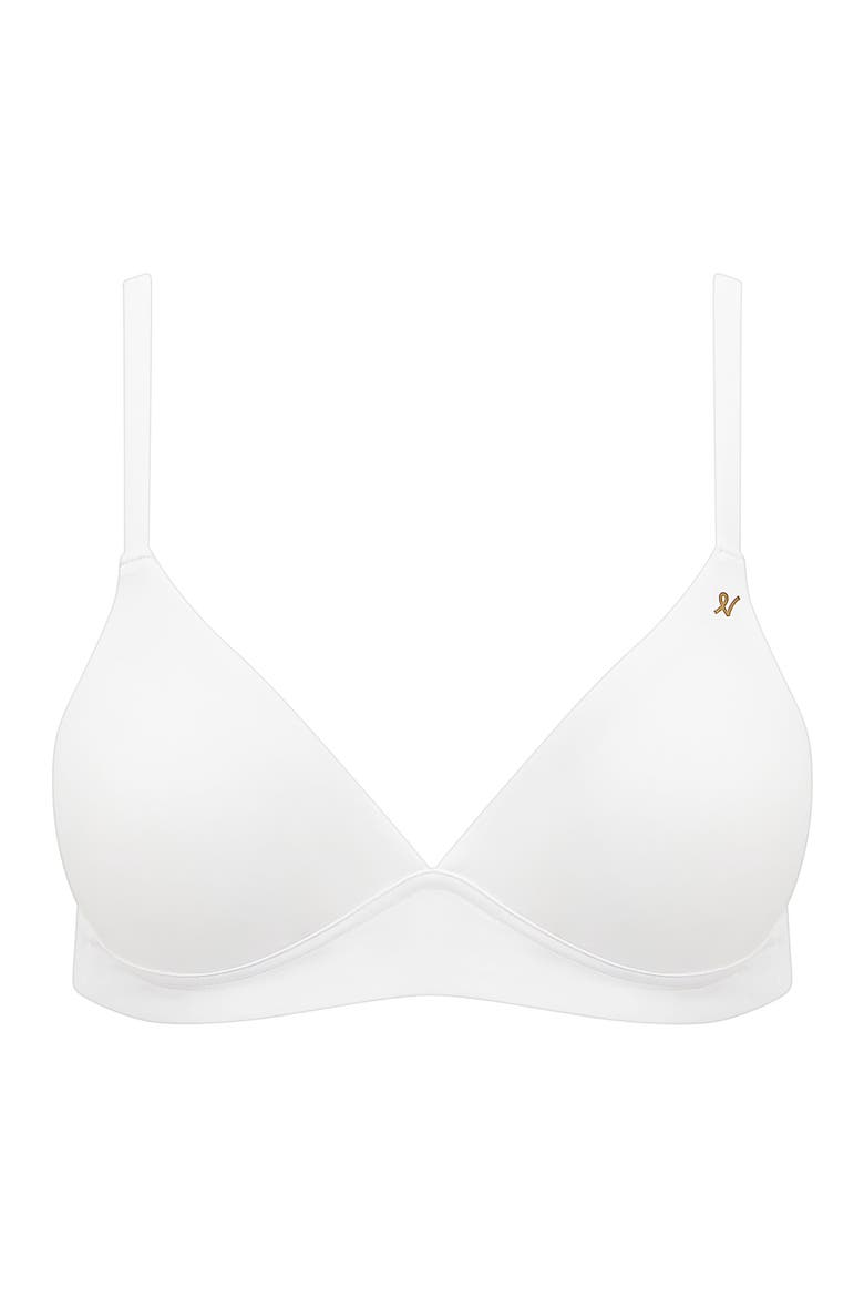The Stretch Easy Does It Bralette, Alternate, color, White