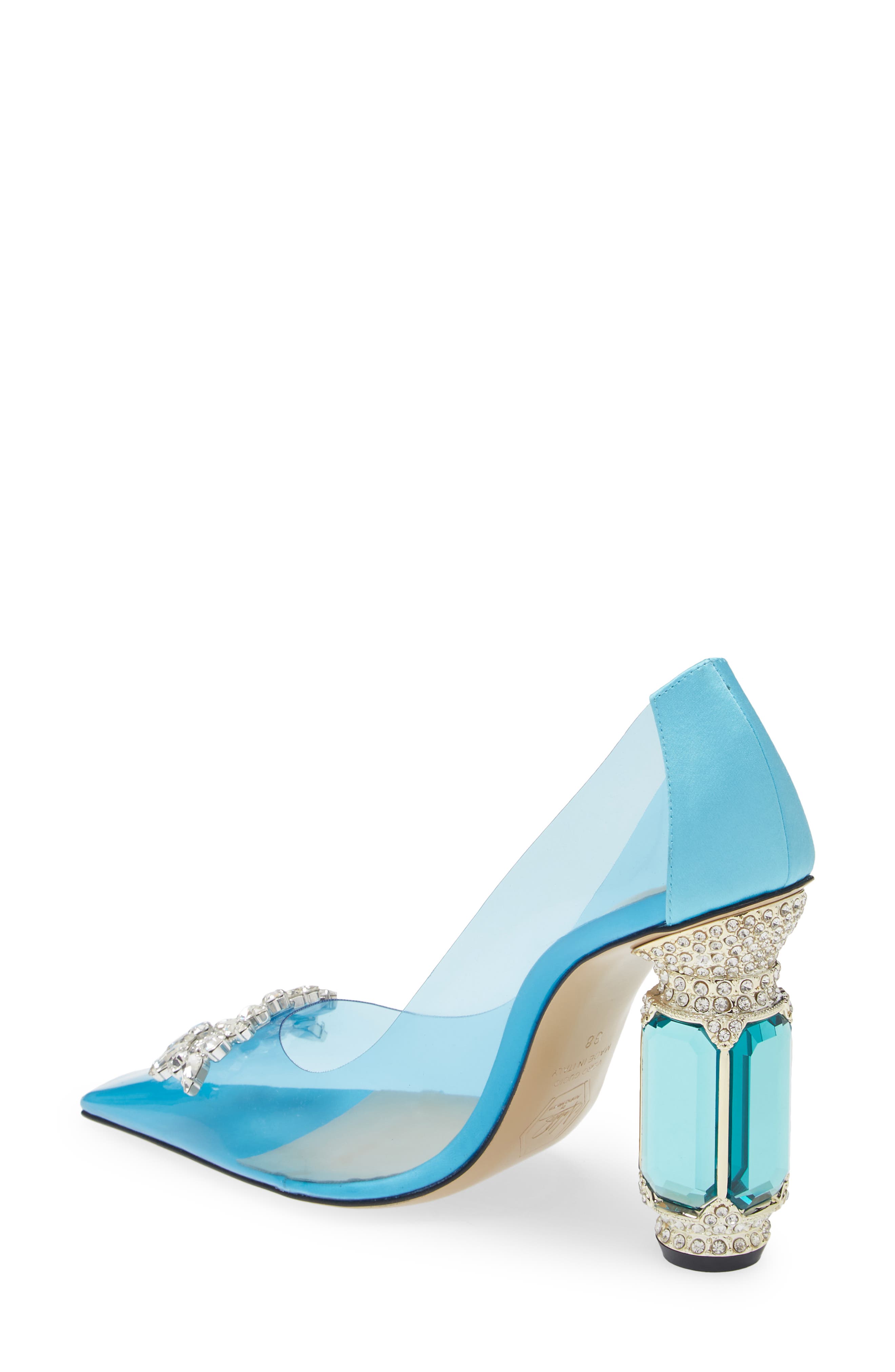 Nalebe Aurum Crystal Embellished Pump, Alternate, color, 