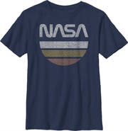 NASA Boy's NASA Half Moon Graphic Tee