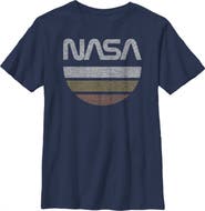 NASA Boy's NASA Half Moon Graphic Tee