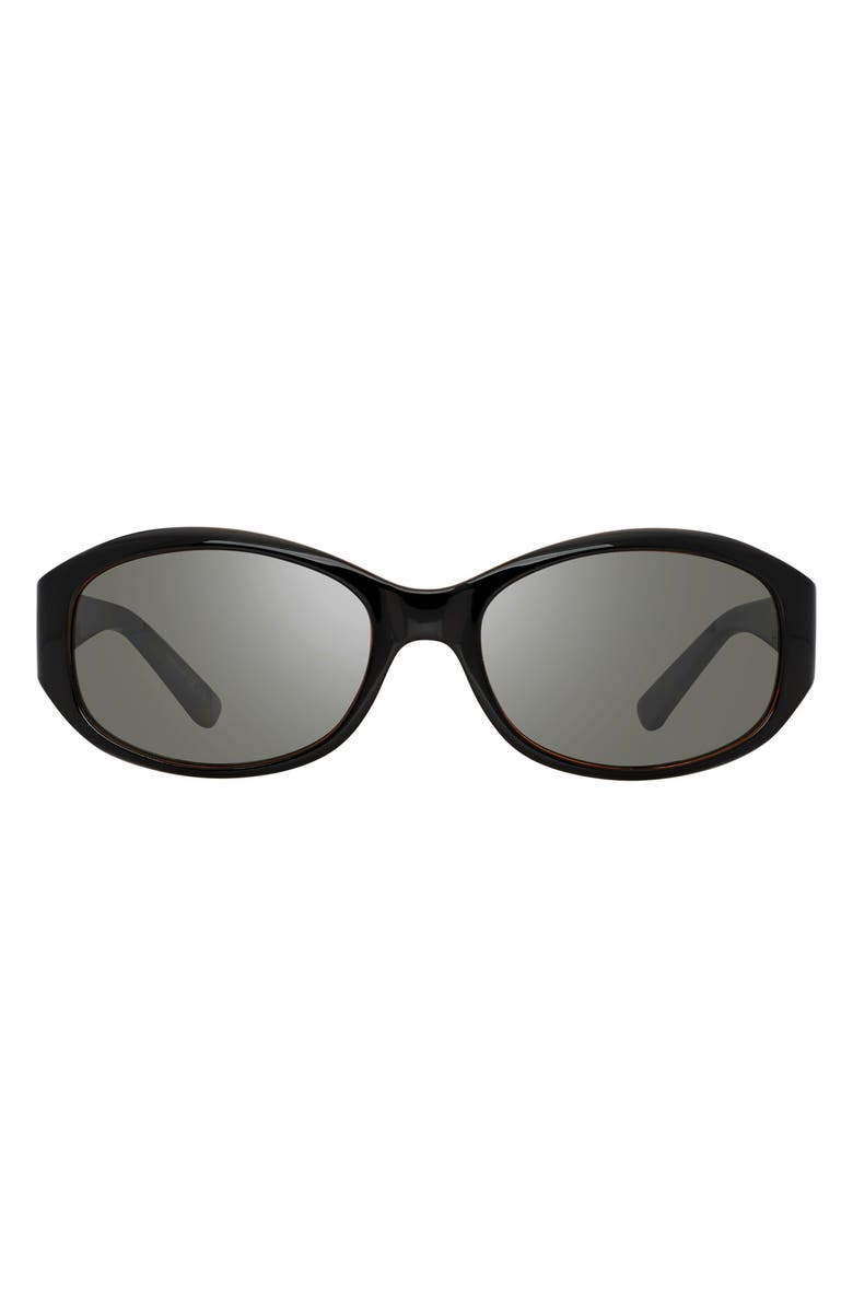 Revo Grace Petite 57mm Polarized Oval Sunglasses, Main, color, 