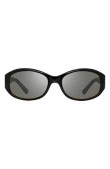 Revo Grace Petite 57mm Polarized Oval Sunglasses