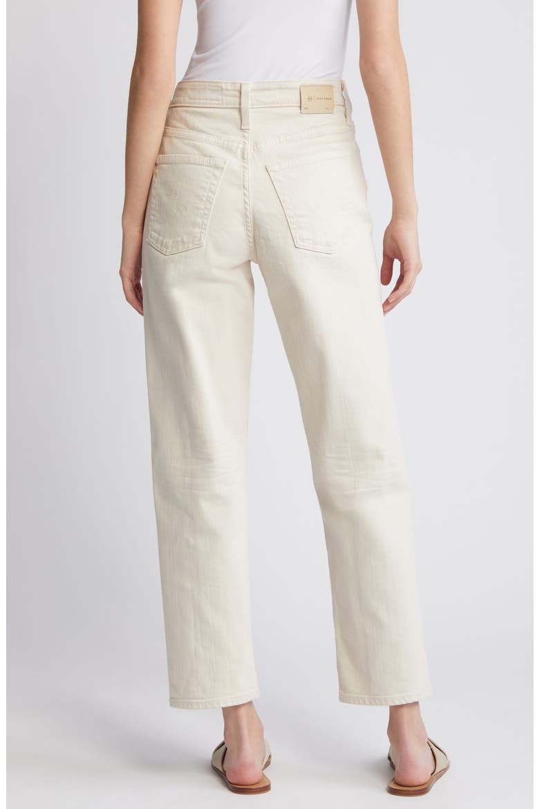Rian High Waist Ankle Straight Leg Jeans, Alternate, color, 1 YEAR OPAL STONE