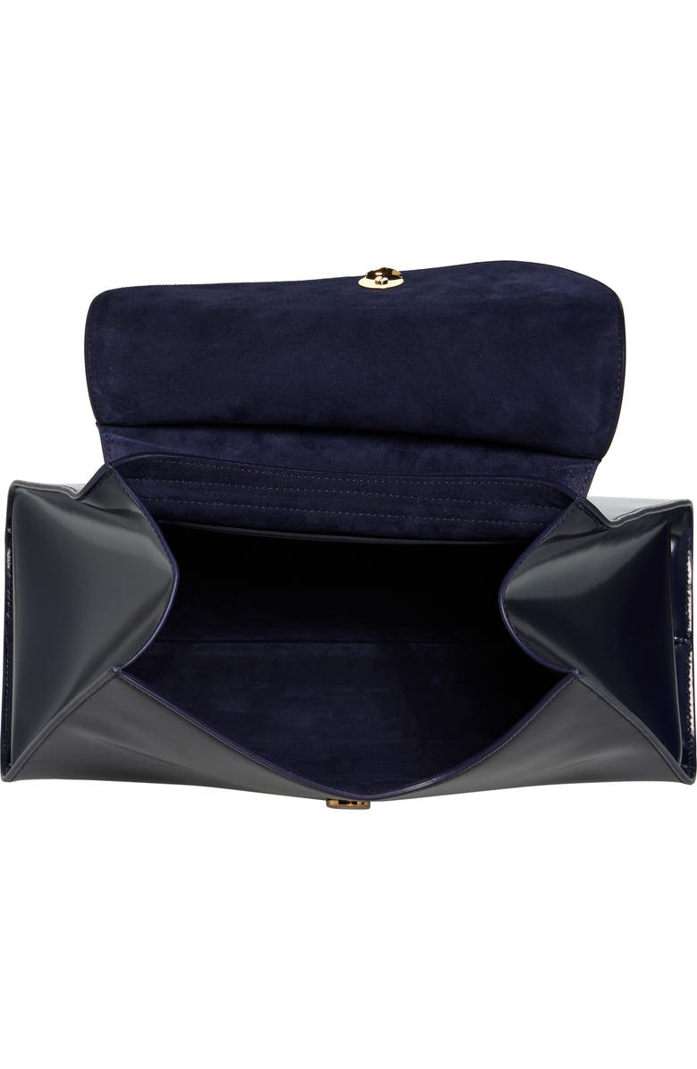 FERRAGAMO Medium Prisma Leather Top Handle Bag, Alternate, color,