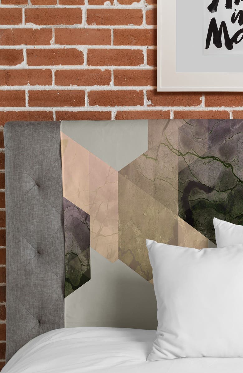 Deny Designs Marble Geometry Tapestry, Alternate, color,