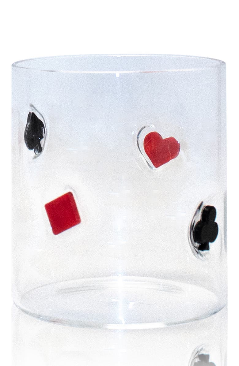 Silver One International 4-Piece Poker Cocktail Set, Alternate, color,