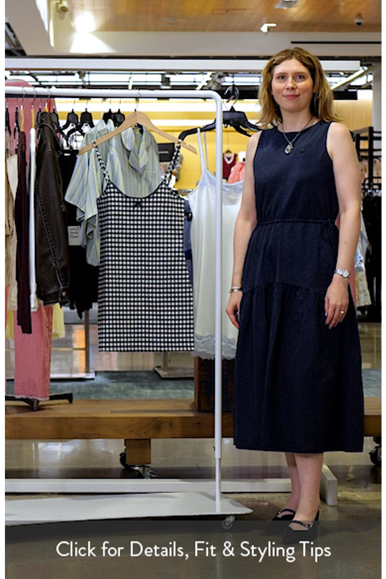Connie Gingham Minidress video