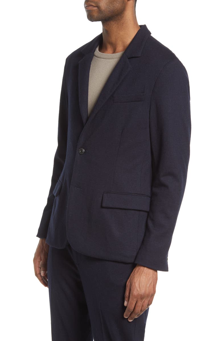 Vince Cozy Solid Wool Blazer, Alternate, color, Coastal