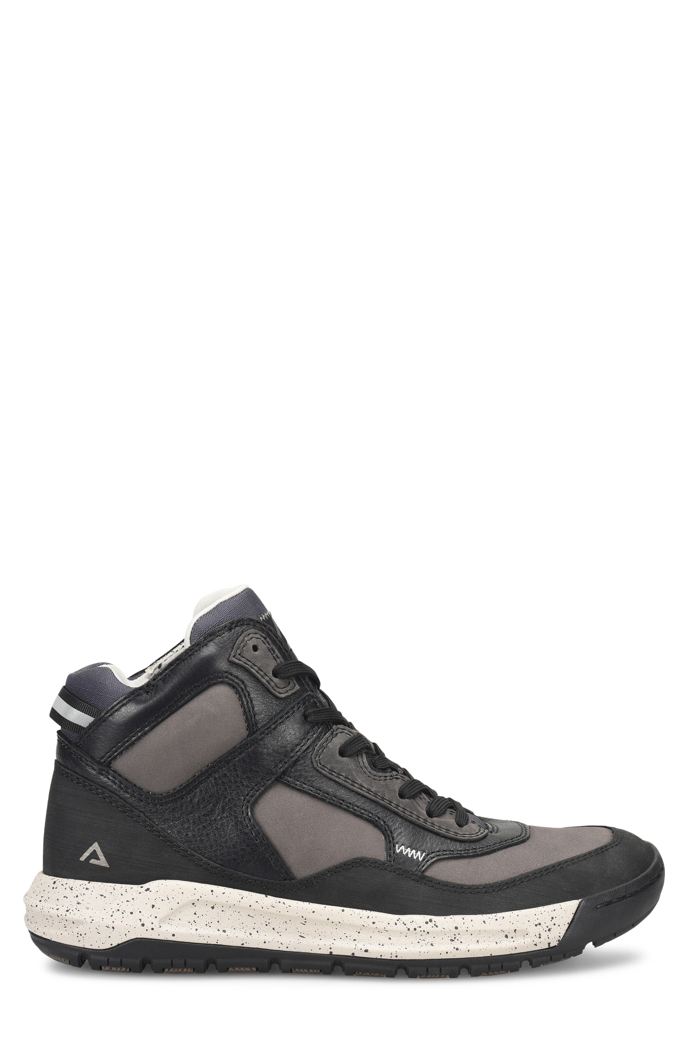 Align Enzo High Top Sneaker, Alternate, color, Black/ Pavement