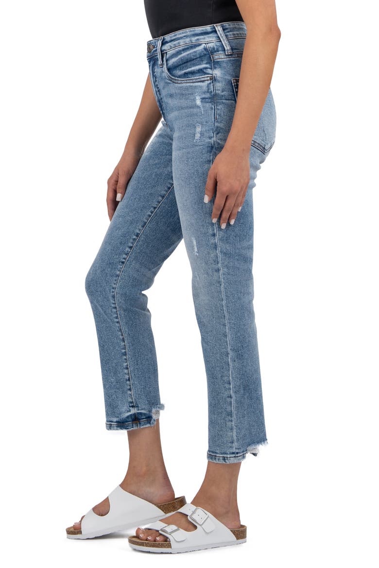 Rachael High Waist Crop Mom Jeans, Alternate, color, EQUALITY