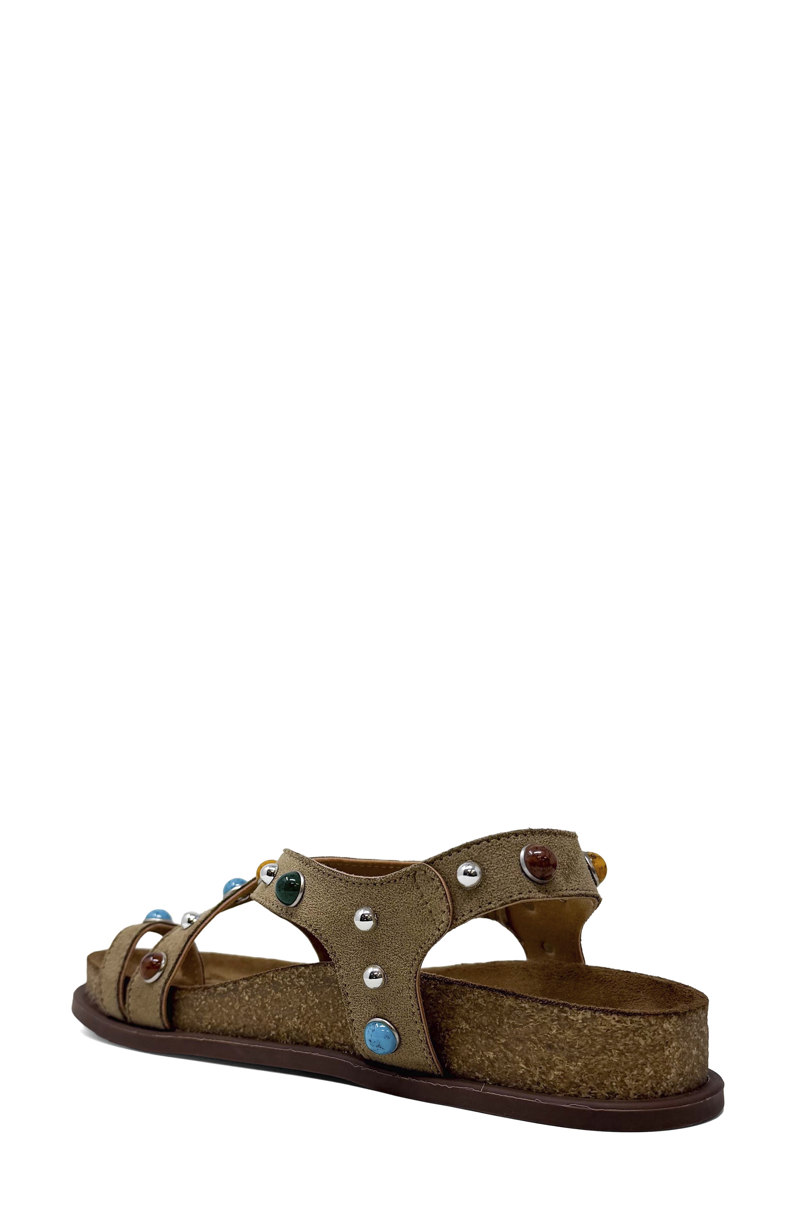 Becky Studded Sandal, Alternate, color, TAUPE