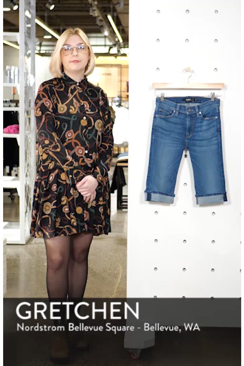 Amelia Cuff Bermuda Shorts video