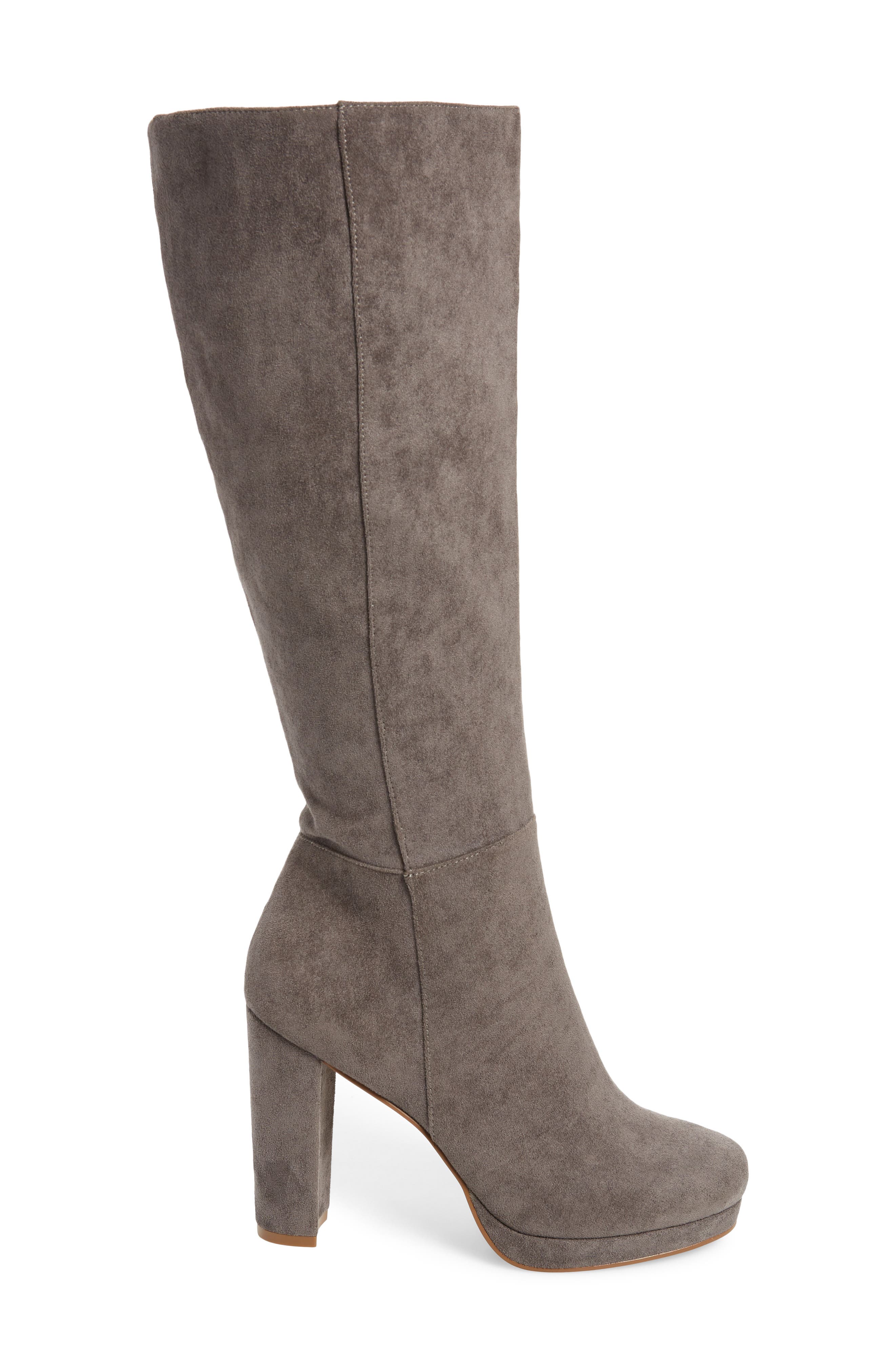 Converter Knee High Boot, Alternate, color, CHARCOAL