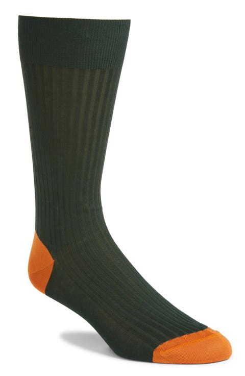 Portobello Ribbed Socks