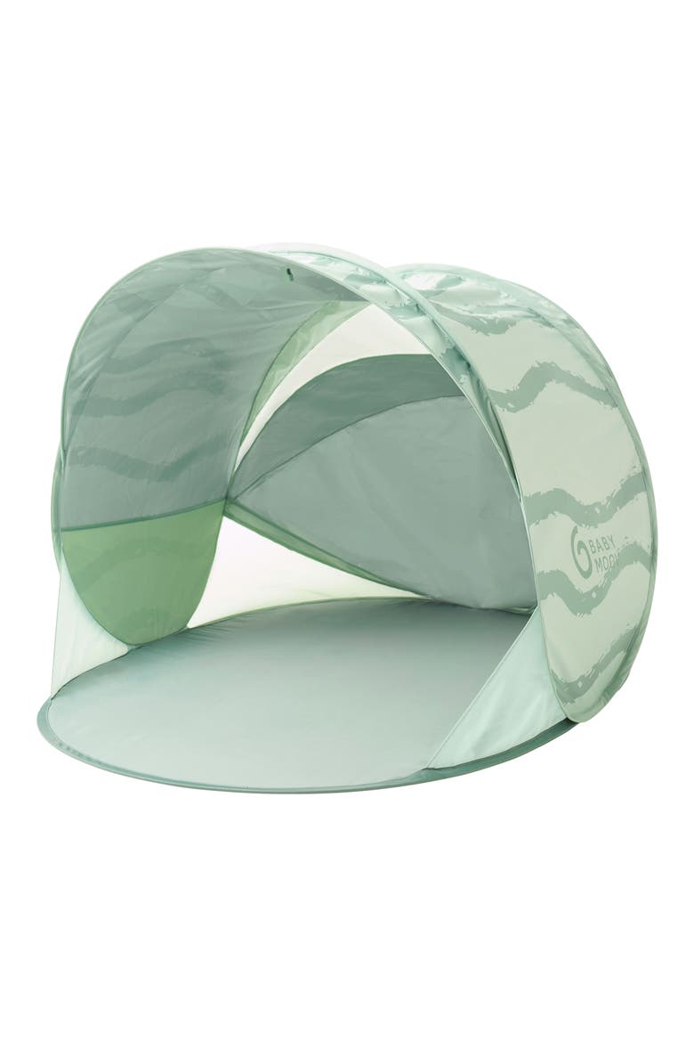 Moov & Protect Anti-UV Cooling Beach Tent, Alternate, color, GREEN