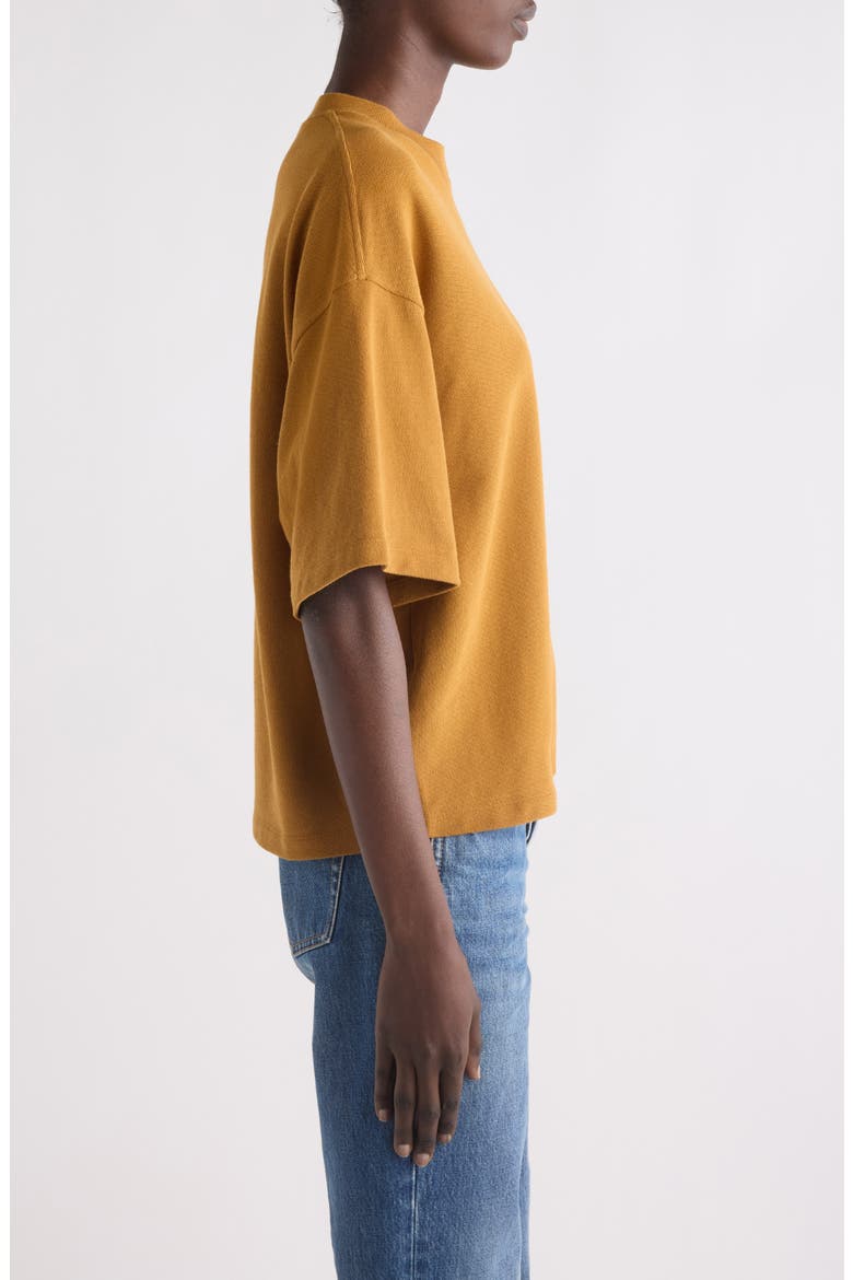 Logo Piqué T-Shirt, Alternate, color, OCRE