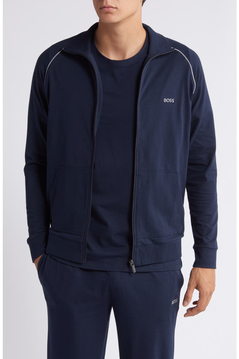 Mix Match Zip Jacket, Main, color, DK BU