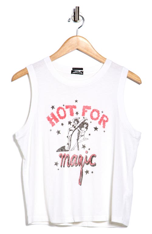 Mother The Strong And Silent Type Hot For Magic T-shirt In White - Size X-large In White