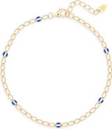 ARGENTO VIVO Enamel Link Chain Bracelet