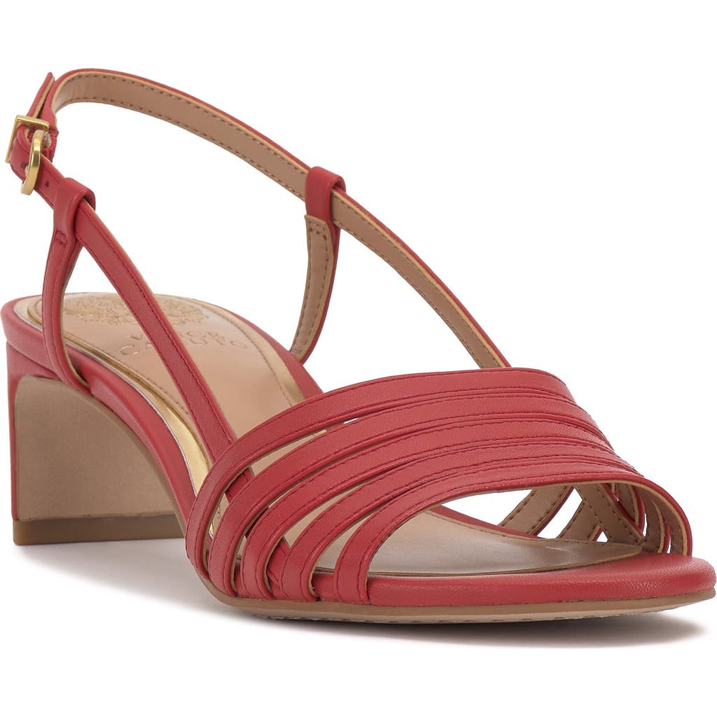 Vince Camuto Layton Slingback Sandal In Salsa