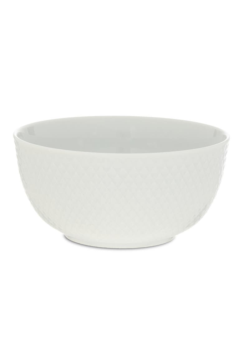 Rhombe Bowl, Main, color, WHITE