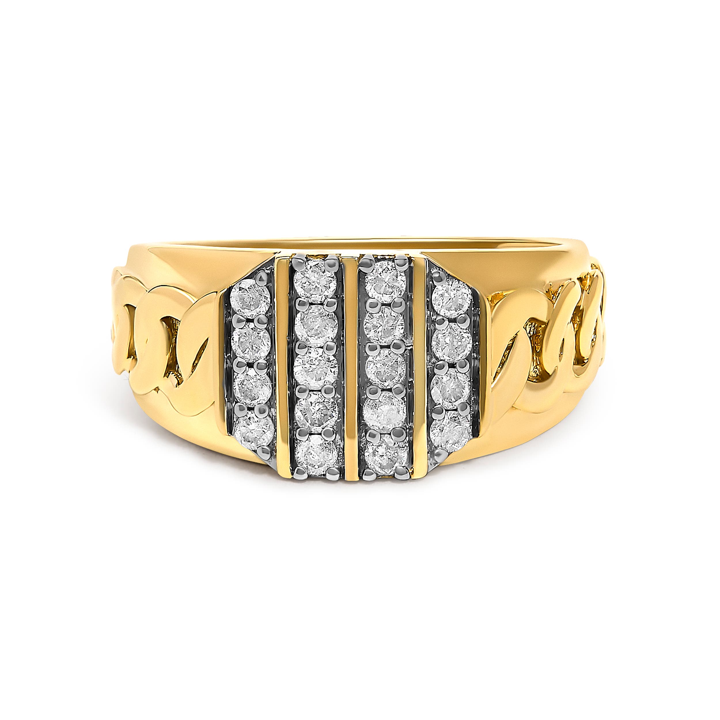 selected Yellow Gold over Silver