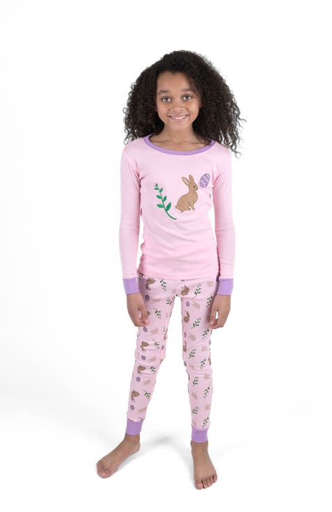 Kids Cotton Two-Piece Printed Holiday Pajamas (Toddler, Little Kid & Big Kid)