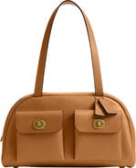 COACH The Originals Waxed Smooth Leather Shoulder Bag