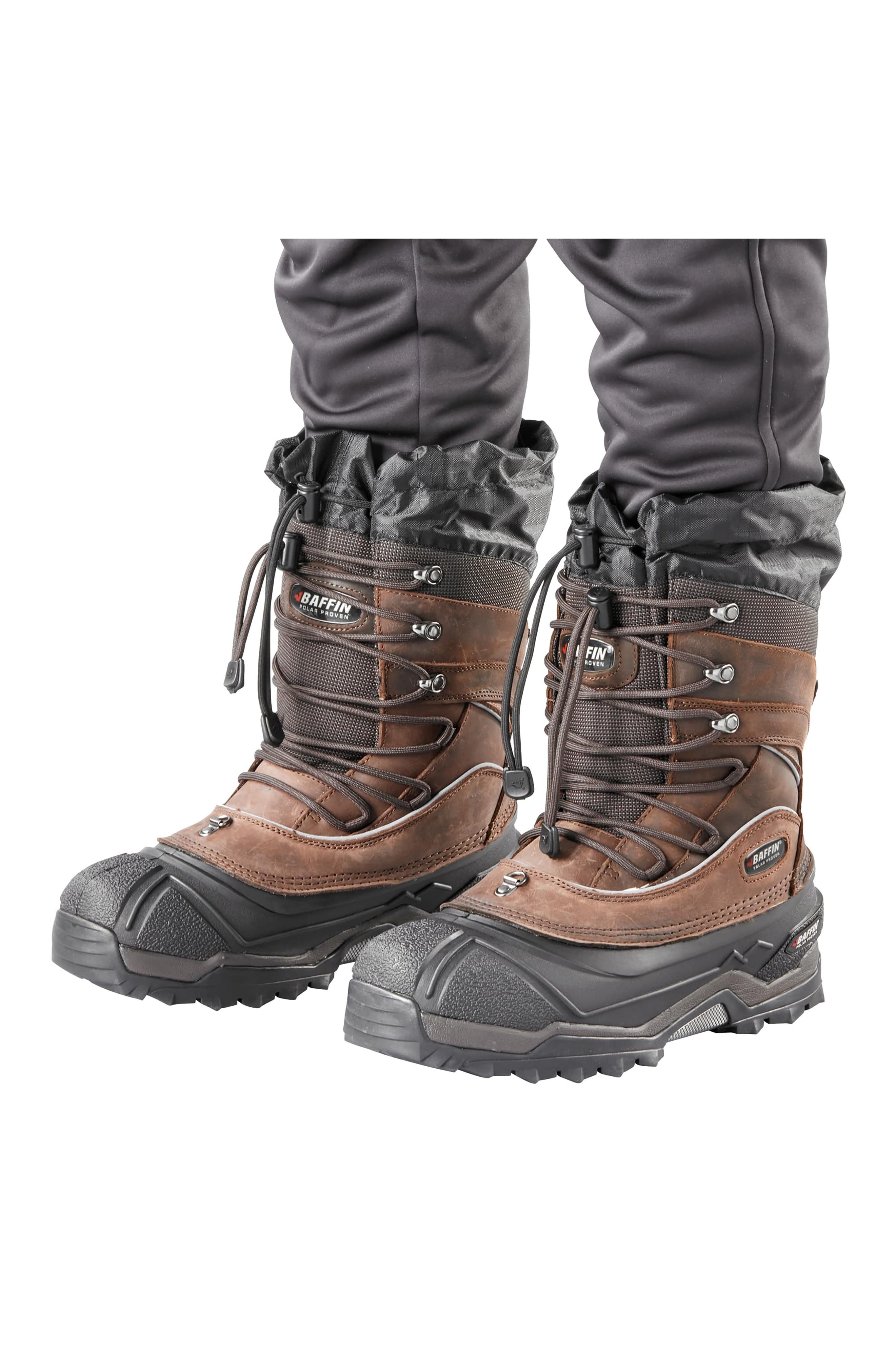 Snow Monster Snow Boot, Alternate, color, BROWN