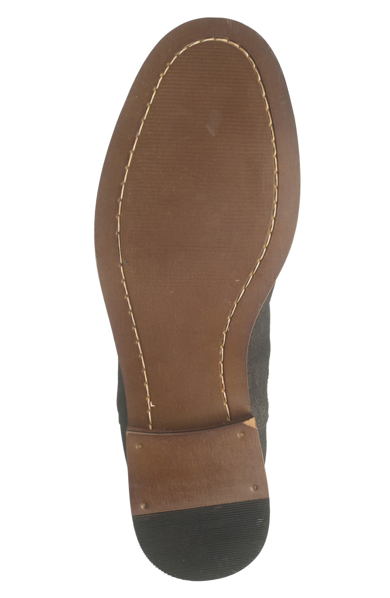 Malik Suede Chelsea Boot, Alternate, color, CHARCOAL