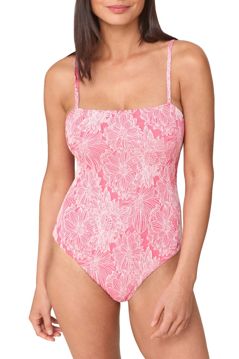 The Mersea One-Piece Swimsuit, Main, color, PEACHY