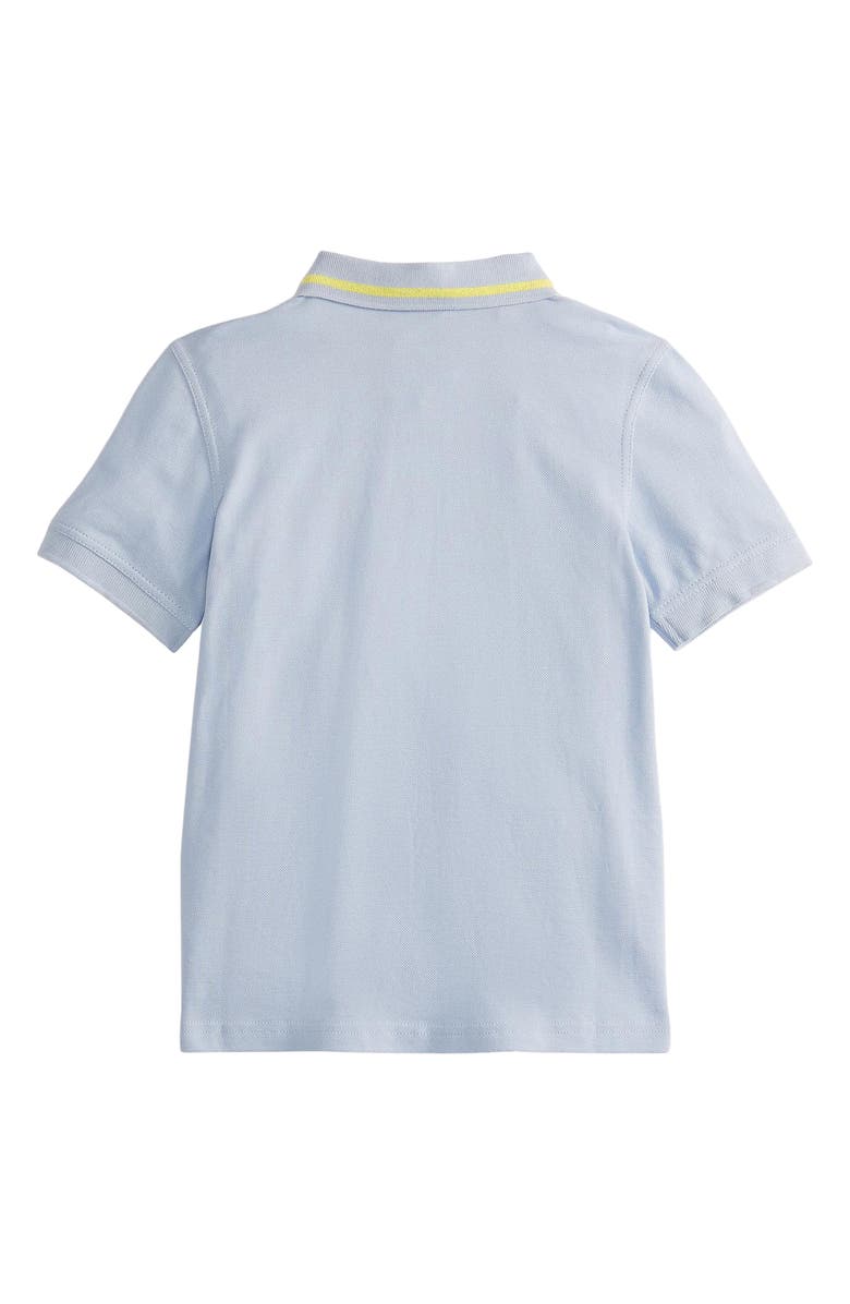 Barbour Kids' Oakside Tipped Cotton Piqué Polo, Alternate, color, 