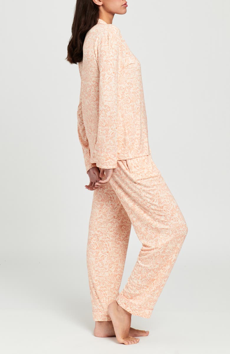 Project REM Animal Print Pajamas, Alternate, color, Nude