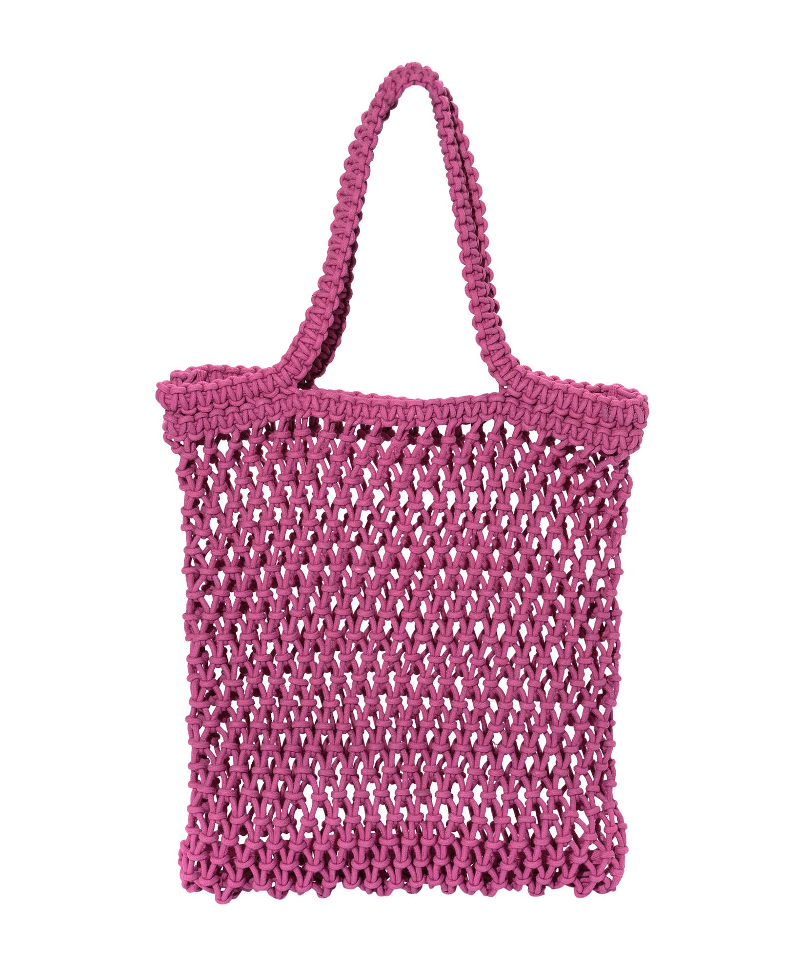 Sunwashed Macrame Tote, Alternate, color, Ibis Rose