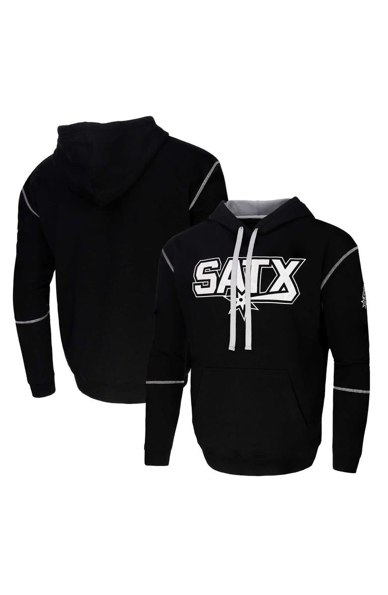 Stadium Essentials Unisex Black Stadium Essentials San Antonio Spurs Monument Pullover Hoodie, Main, color, Black