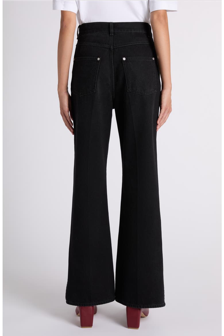 Wide Leg Jeans, Alternate, color, 1000 BLACK