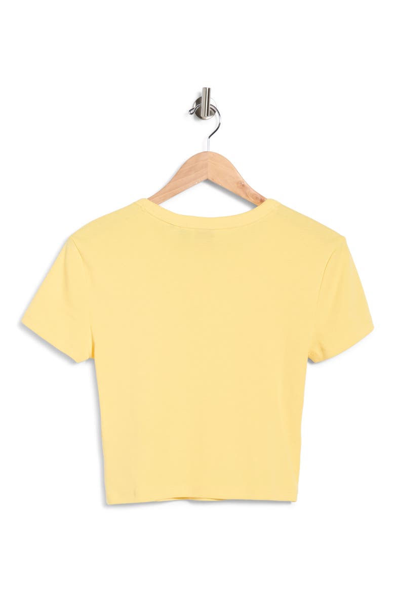 Delanor Cotton T-Shirt, Alternate, color, MEDIUM YELLOW