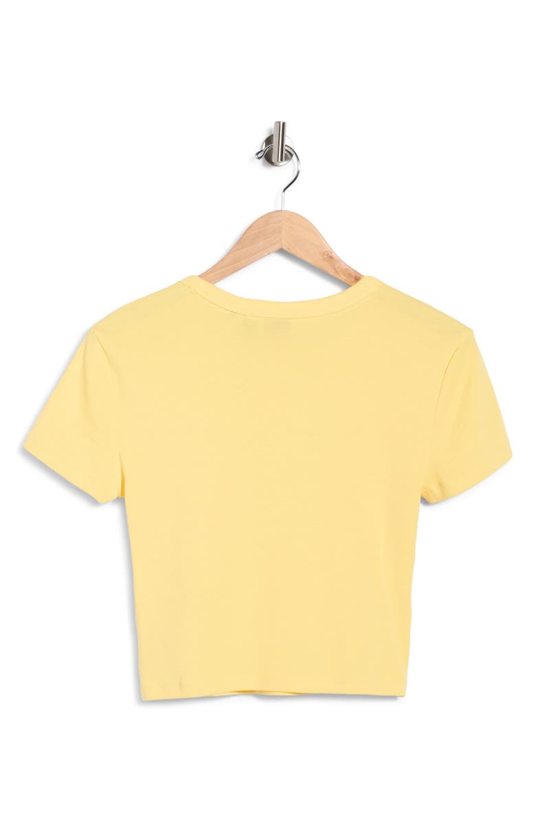 BOSS Delanor Cotton T-Shirt, Alternate, color, Medium Yellow