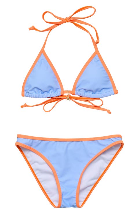 Kids' The Sea Sorbet Triangle Two-Piece Swimsuit (Big Kid)