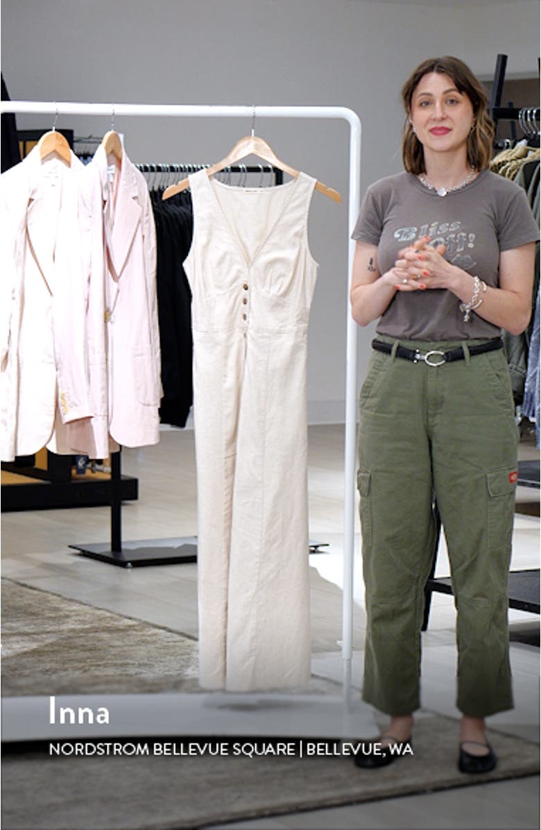 Camila Sleeveless Hemp Blend Maxi Dress, sales video thumbnail