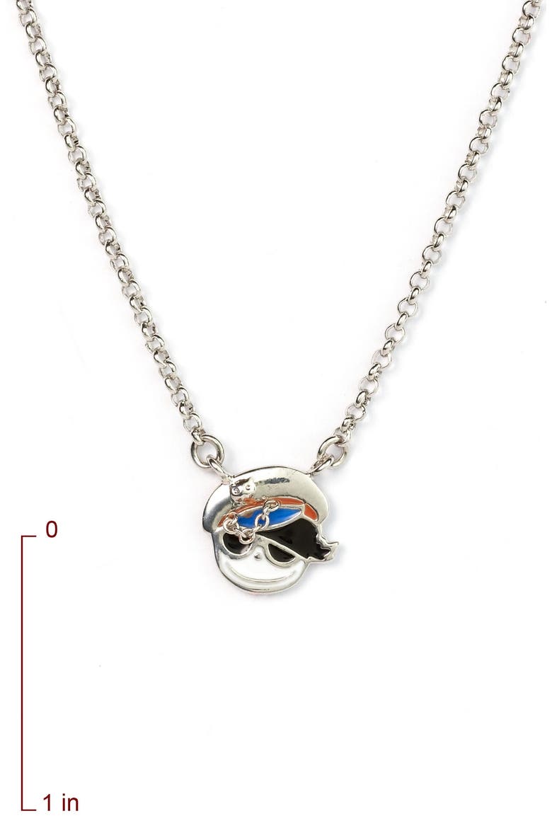 'Miss Nautical' Icon Pendant Necklace, Alternate, color, MISS MARC NAUTICAL