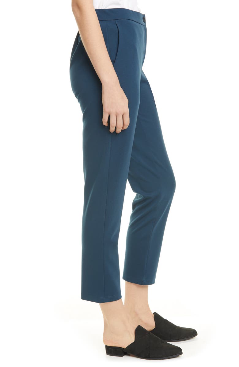 Eileen Fisher Slouchy Tencel<sup>®</sup> Lyocell Blend Ankle Pants, Alternate, color, 